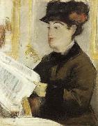 Edouard Manet Femme lisant USA oil painting artist